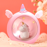 独角兽小夜灯卧室ins少女心梦幻儿童生日礼物520情人节送女友创意