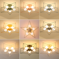 北欧简约现代大气卧室灯饰网红客厅房间餐厅灯儿童房阳台吸顶灯具