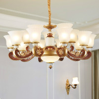 欧式吊灯奢华大气客厅吊灯家用现代简约简欧卧室餐厅灯具2020新款