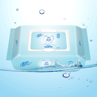 4包320片湿巾无香精私处房事纯水婴儿湿纸巾便携式湿巾纸