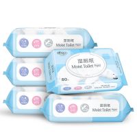 湿厕纸私处清洁女性经期卫生湿巾成人男女用房事厕湿巾|家用5包400片