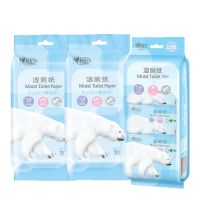 湿厕纸私处清洁女性经期卫生湿巾成人男女用房事厕湿巾|单片2包+迷你8包