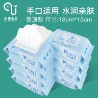 \小象奇奇婴儿湿巾纸大新生儿宝宝湿纸巾小包装成人|[小象奇奇普通款]60抽*8包