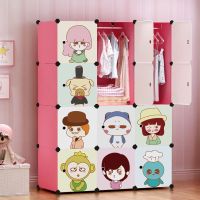 简易布衣柜收纳架宝宝塑料箱大号儿童抽屉式单人卧室家具储物柜子