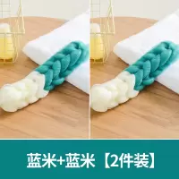 沐浴条搓澡巾洗澡巾拉背条长条成人搓背巾沐浴球泡沫强力搓泥神器|蓝米2个装