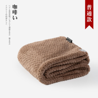 出口日本新款系干发帽吸水速干长发干发毛巾成人儿童浴帽|咖啡色