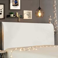 北欧床头套套靠背套卧室床头罩全包弹力防尘保护床头罩套|白底 长度180cm