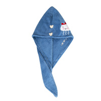 珊瑚绒干发帽女吸水速干浴帽包头巾洗头发帽子干发神器|水母??