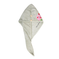 珊瑚绒干发帽女吸水速干浴帽包头巾洗头发帽子干发神器|仙人球