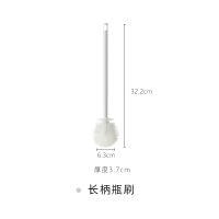 tidy日本长柄杯刷厨房水壶奶瓶玻璃杯清洁刷子家用洗杯子刷|白色