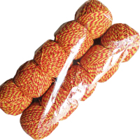 粽子线棉线绳包装粽子绳包粽子线专用棉线1.5mm包粽子的线|红加黄