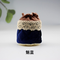 耐磨 桌椅脚套布艺椅子脚套桌脚垫凳子脚套桌脚套静音保护套加厚|魅蓝(韩国绒)-8个装