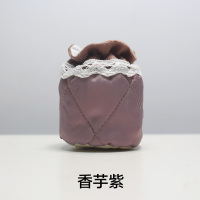 耐磨 桌椅脚套布艺椅子脚套桌脚垫凳子脚套桌脚套静音保护套加厚|香芋紫-8个装