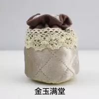 耐磨 桌椅脚套布艺椅子脚套桌脚垫凳子脚套桌脚套静音保护套加厚|金玉满堂(钻石绒)-8个装