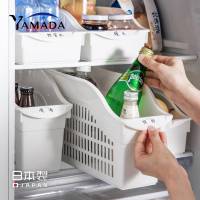 日本收纳筐桌面厨房带贴纸零食橱柜收纳篮杂物置物篮