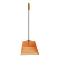 塑料簸箕撮子加厚畚斗箕畚箕实垃圾铲子批家用灰斗|橙色 1把