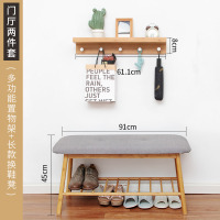 玄关挂钩壁挂墙壁入户置物架进门口挂衣钩衣帽衣服创意墙上挂衣架|门厅两件套[质保三年]