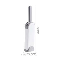 衣物粘毛器去毛刷大衣去静电刷毛器挂毛刷子宠物粘毛双面刷除毛器|灰色 大号