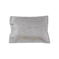 汽车椅背纸巾盒挂式创意高档车载用抽纸盒包车内扶手箱多功能女士|灰色