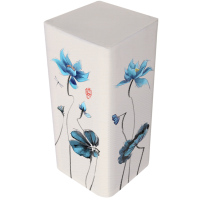 空气净化器罩家用小米通用除湿机罩防尘套净化器装饰布艺|蓝荷飞蜓 适用于小米ProH(31cm×31cm×74cm)