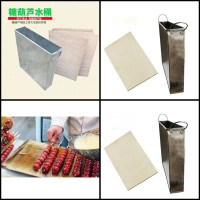 冰糖葫芦水桶 糖葫芦木板水桶泡木板 不沾板 泡板 铝板糖葫芦|不锈钢水桶一个