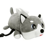 创意车载纸巾盒汽车用扶手箱抽纸盒遮阳板挂式纸巾抽可爱车内用品|哈士奇