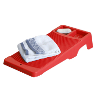 家用学生宿舍搓衣板洗衣板塑料加厚迷你耐用|红色