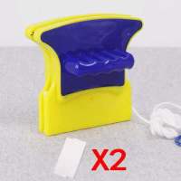 双面玻璃擦家用高层擦玻璃工具清洁器玻璃器鱼缸擦清洁擦窗神器|适合3-6mm单层薄玻璃+2配件特价