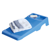 家用学生宿舍搓衣板洗衣板塑料加厚迷你耐用|蓝色