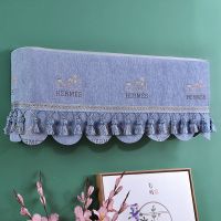 开机不取挂机空调罩卧室挂式空调防尘防晒空调套罩四季通用防尘罩|马到成功-蓝色 空调罩[1.5-2p]94厘米内适用