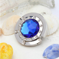 创意挂包器桌面挂钩金属挂包扣折叠桌子桌边便捷式包包挂钩挂包钩|深蓝