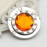 创意挂包器桌面挂钩金属挂包扣折叠桌子桌边便捷式包包挂钩挂包钩|金黄