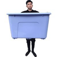 收纳箱大号棉被子衣服储物箱玩具收纳盒加厚滑轮整理箱