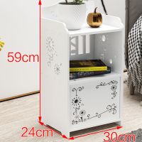 卫生间置物架浴室储物柜落地洗手间防水厕所收纳架马桶边柜整理架|花园中号