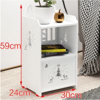 卫生间置物架浴室储物柜落地洗手间防水厕所收纳架马桶边柜整理架|圣诞中号