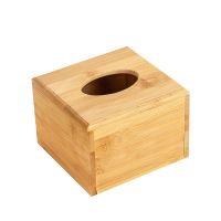 楠竹木质纸巾盒桌面收纳盒餐厅抽纸盒茶桌客厅宾馆创意纸巾收纳盒|楠竹实木-长方形小号
