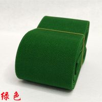 加厚松紧带彩色缝纫diy配件/辅料斜纹柔软裤腰裙子加高家用橡皮筋|宽7.5cm绿色松紧带2米