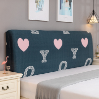 全包床头套罩万能盖布异形弧形床头靠背保护套欧式防尘罩简约现代|牛奶丝love 床头适用(1.7-1.8米)
