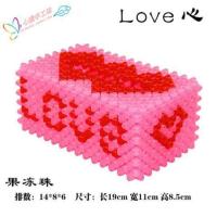 手工串珠纸巾盒成品 diy创意车用抽纸盒收纳盒家用装饰盒抽纸|玫LOVE成品