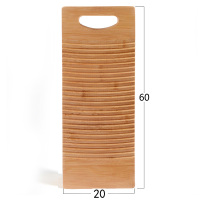 楠竹洗衣搓板省力搓衣板家用洗衣板实木碳化防滑加厚洗衣帮手跪用|长60cm*宽20cm*厚1.8cm