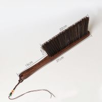 床刷子软毛扫床灰尘刷打扫家务清洁刷红木柄灰尘刷|鸡翅木床刷【送精美挂饰】