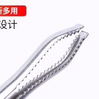 黄鳝夹防滑鳝鱼钳控鱼器泥鳅夹螃蟹夹鳝鱼夹子环卫垃圾夹铁钳|51.5CM弯头