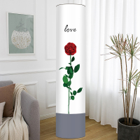 空调罩圆柱形立式柜机美的格力奥克斯海尔防尘罩|红玫瑰开机不取 格力i铂i酷、TCL、小米[170]