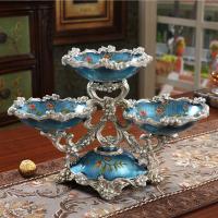 欧式复古抽纸盒创意客厅家用卧室多功能纸巾盒美式茶几遥控收纳盒|三头盘