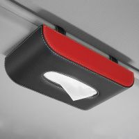 车载挂式纸巾盒车用汽车抽纸盒汽车内饰用品大全|黑红色 jeep标