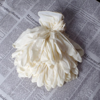 一次性乳胶橡胶手套 无粉款丁腈劳保胶皮家务洗碗洗衣丁晴pvc手套|50只/袋装(淡黄色)乳胶材质 XL