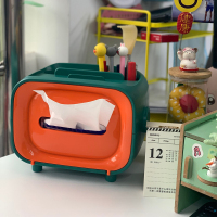 多功能纸巾盒家用客厅创意可爱网红茶几遥控器抽纸北欧ins风收纳