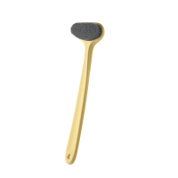 浴刷长柄搓背擦背刷搓澡神器沐浴洗澡刷子身体刷后背刷女软毛|桔黄色