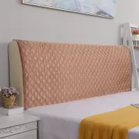 床头罩床头套简约床头防尘罩保护1.2m1.5m1.8m2m2.2m床头|深咖[全包] 1.2米