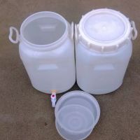 食品级加厚20l25l50升塑料水桶蜂蜜酒酱油醋酵素桶带阀门龙头开关|60斤新款带内盖带龙头